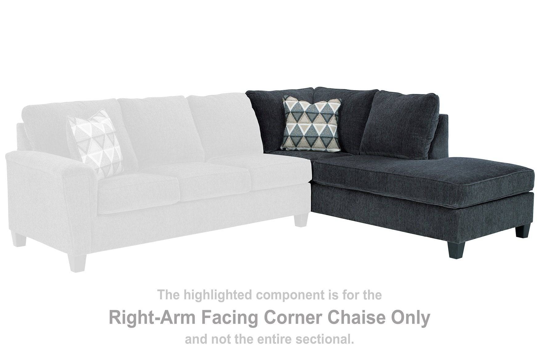 Abinger 2-Piece Sleeper Sectional with Chaise - Pull Up A Couch