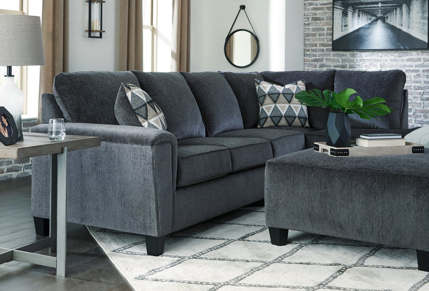 Abinger 2-Piece Sectional with Chaise - Pull Up A Couch