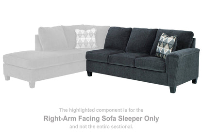 Abinger 2-Piece Sleeper Sectional with Chaise - Pull Up A Couch