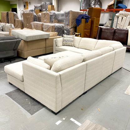 3pc Sleeper Sectional w/Storage Chaise