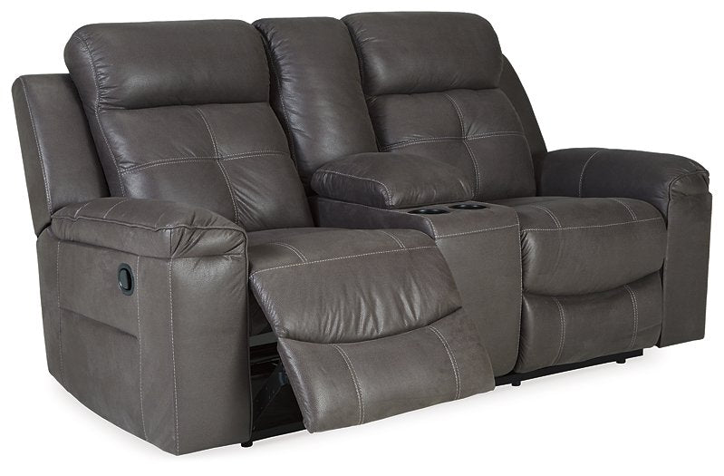 Jesolo Reclining Loveseat with Console - Pull Up A Couch