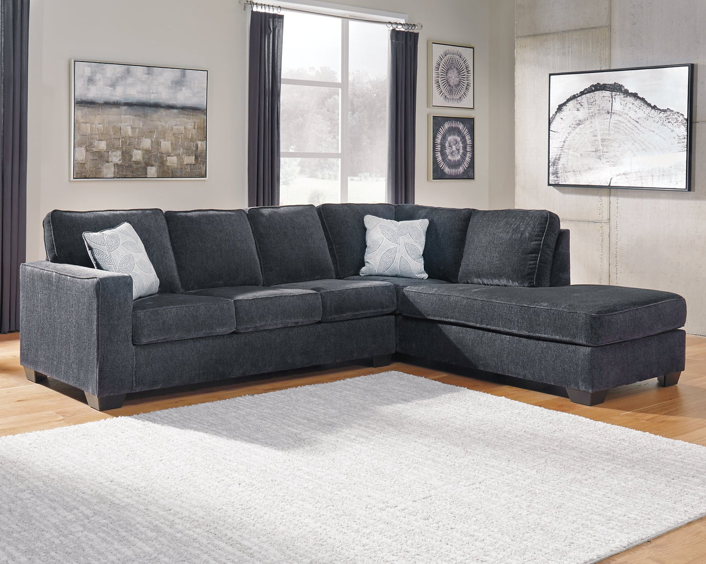 Altari 2-Piece Sectional with Chaise - Pull Up A Couch