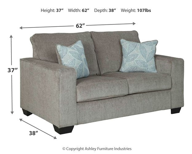 Altari Loveseat - Pull Up A Couch