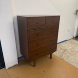 5-Drawer MCM-Style Chest (Walnut)