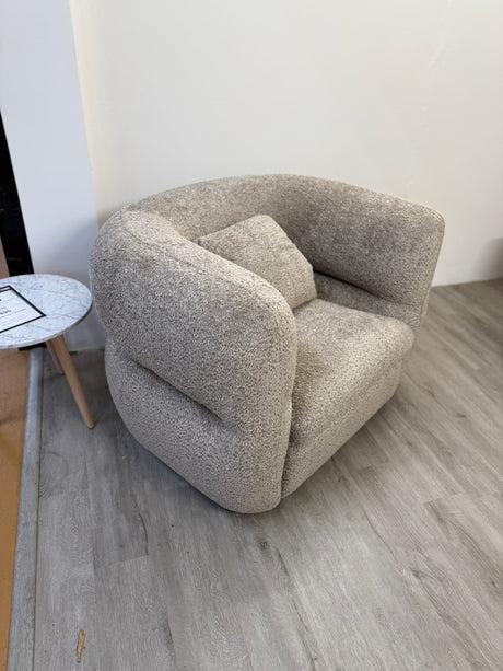 40.5" Swivel Lounge Chair (Nouna Mushroom) - Pull Up A Couch