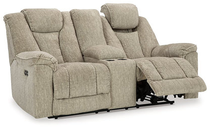 Hindmarsh Power Reclining Loveseat with Console - Pull Up A Couch