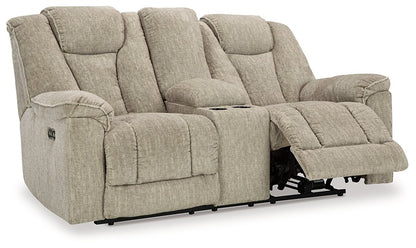 Hindmarsh Power Reclining Loveseat with Console - Pull Up A Couch