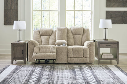 Hindmarsh Power Reclining Loveseat with Console - Pull Up A Couch