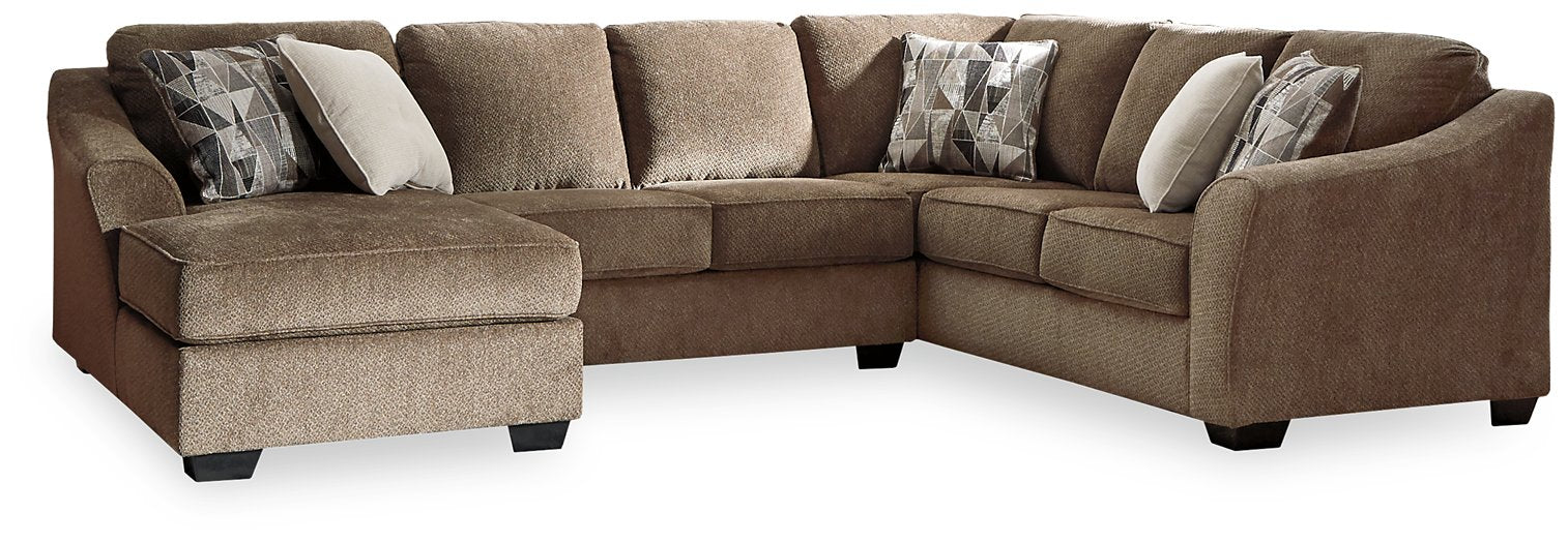 Graftin 3-Piece Sectional with Chaise - Pull Up A Couch