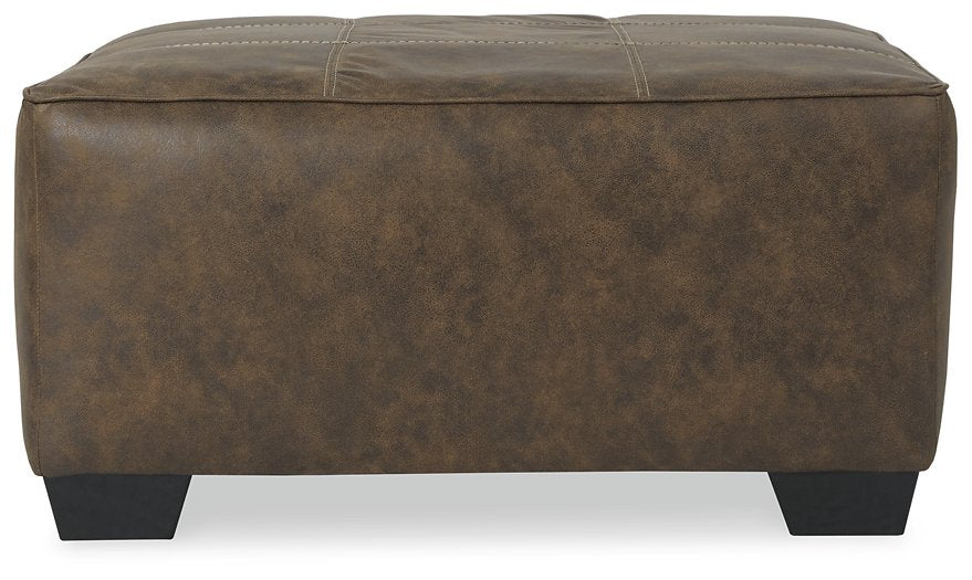 Abalone Oversized Accent Ottoman - Pull Up A Couch