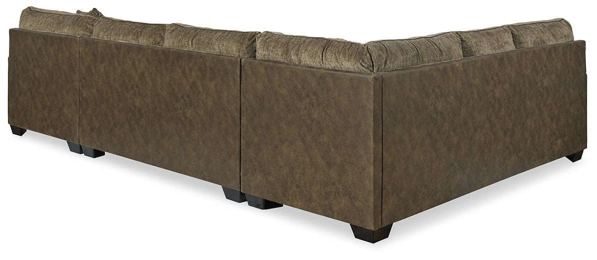 Abalone 3-Piece Sectional with Chaise - Pull Up A Couch