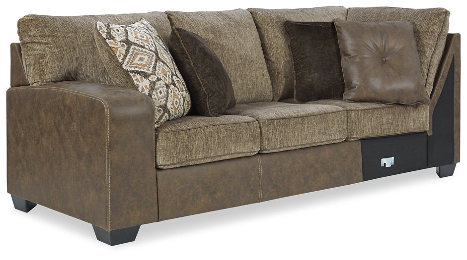 Abalone 3-Piece Sectional with Chaise - Pull Up A Couch