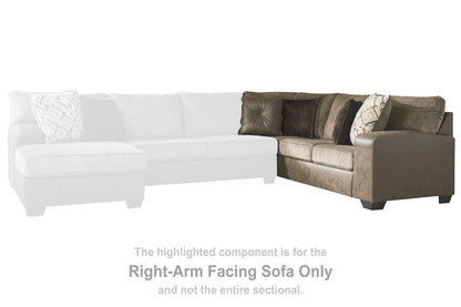 Abalone 3-Piece Sectional with Chaise - Pull Up A Couch