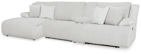 Top Tier Reclining Sectional with Chaise