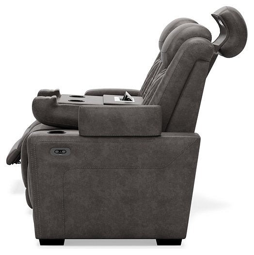 HyllMont Power Reclining Sofa - Pull Up A Couch