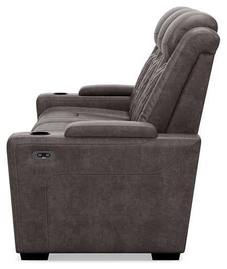 HyllMont Power Reclining Sofa - Pull Up A Couch