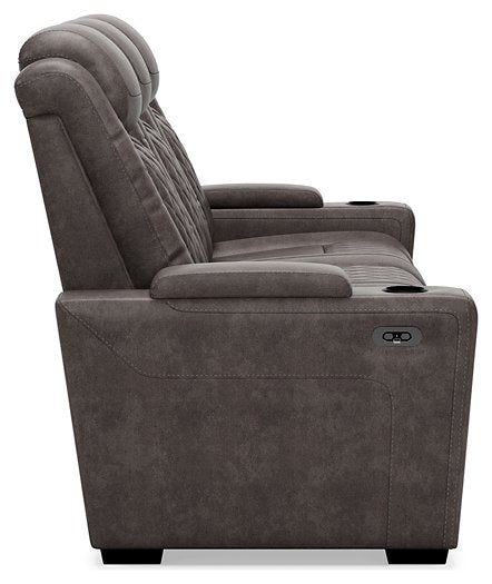 HyllMont Power Reclining Sofa - Pull Up A Couch