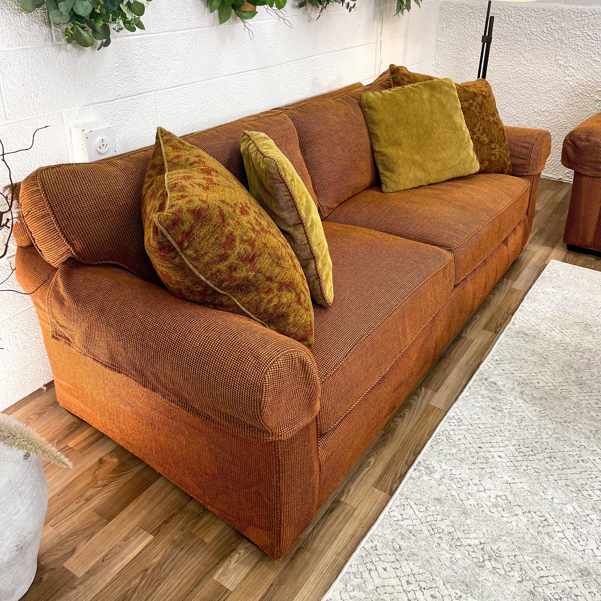 Circle Furniture Sofa + Loveseat Set - Pull Up A Couch