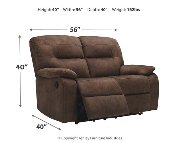 Bolzano Reclining Loveseat - Pull Up A Couch