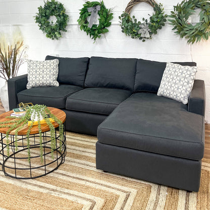 Room & Board York 2pc Sectional w/Reversible Chaise - Pull Up A Couch