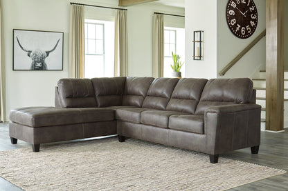 Navi 2-Piece Sectional with Chaise - Pull Up A Couch