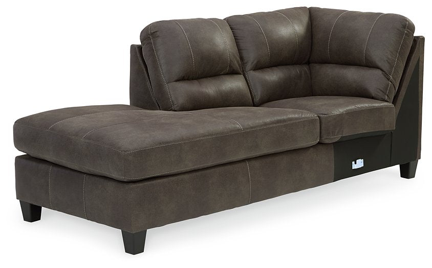 Navi 2-Piece Sleeper Sectional with Chaise - Pull Up A Couch