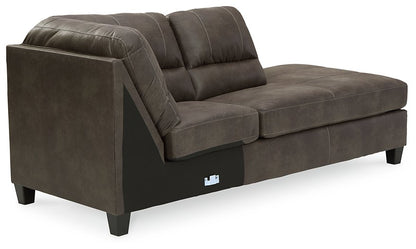 Navi 2-Piece Sleeper Sectional with Chaise - Pull Up A Couch