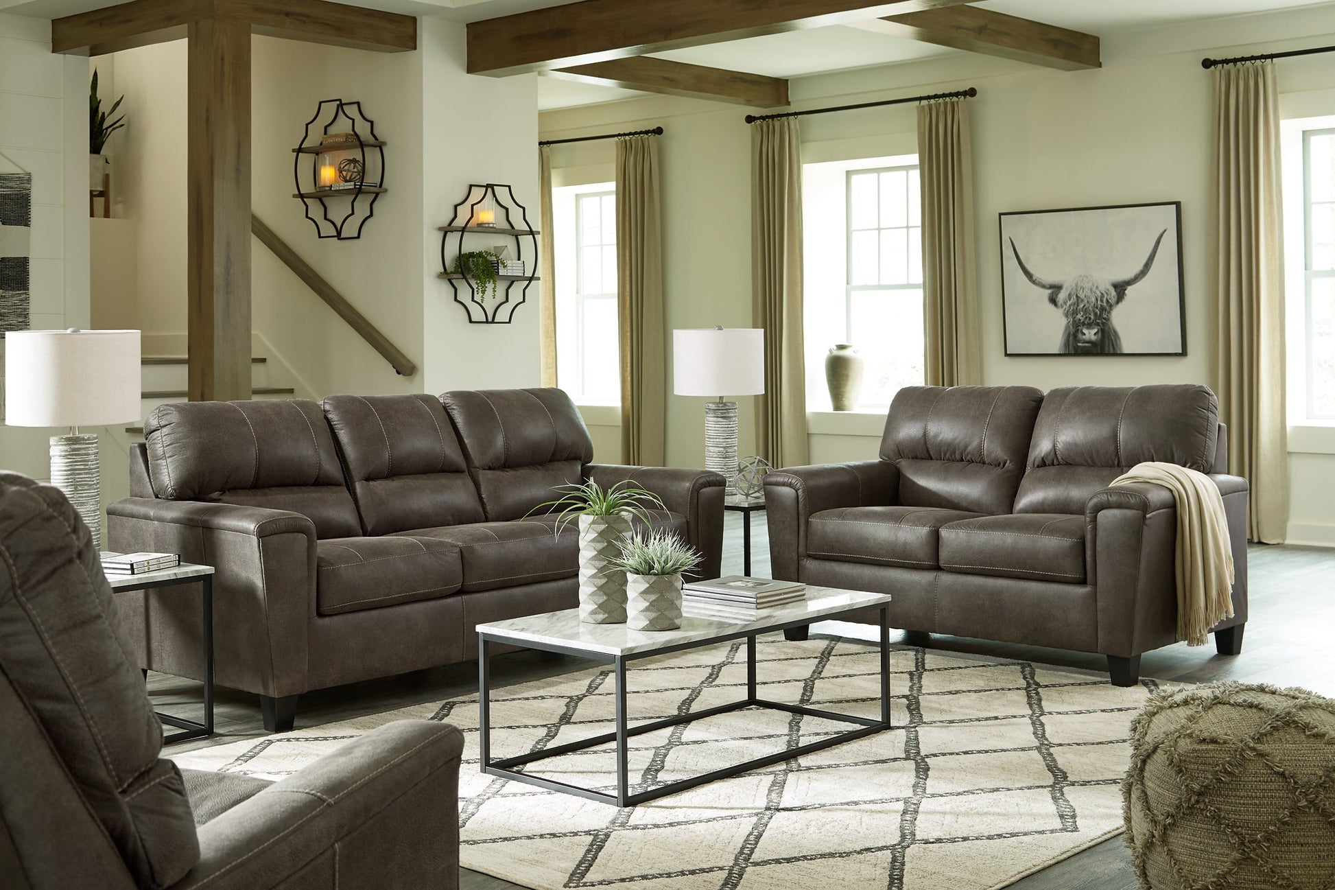 Navi Living Room Set - Pull Up A Couch