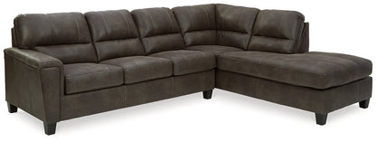 Navi 2-Piece Sleeper Sectional with Chaise - Pull Up A Couch