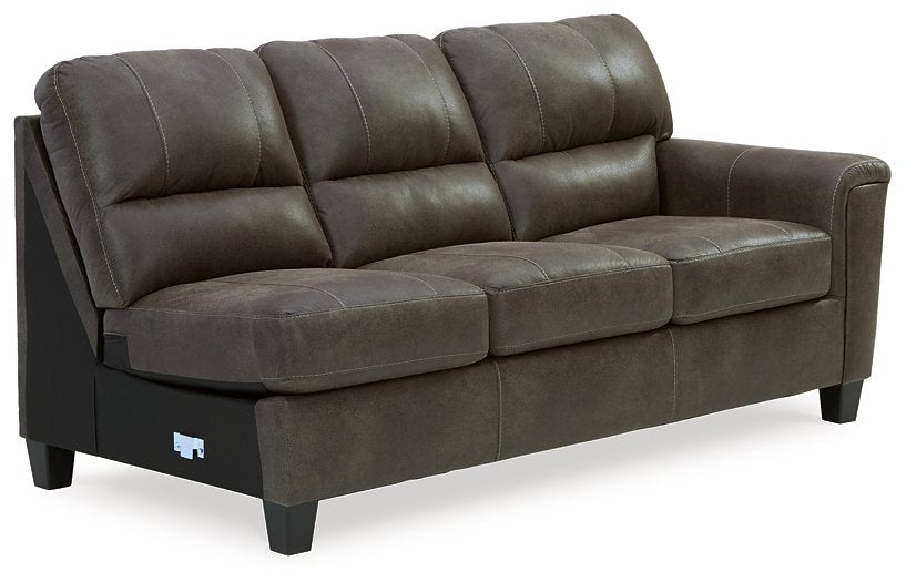 Navi 2-Piece Sectional with Chaise - Pull Up A Couch