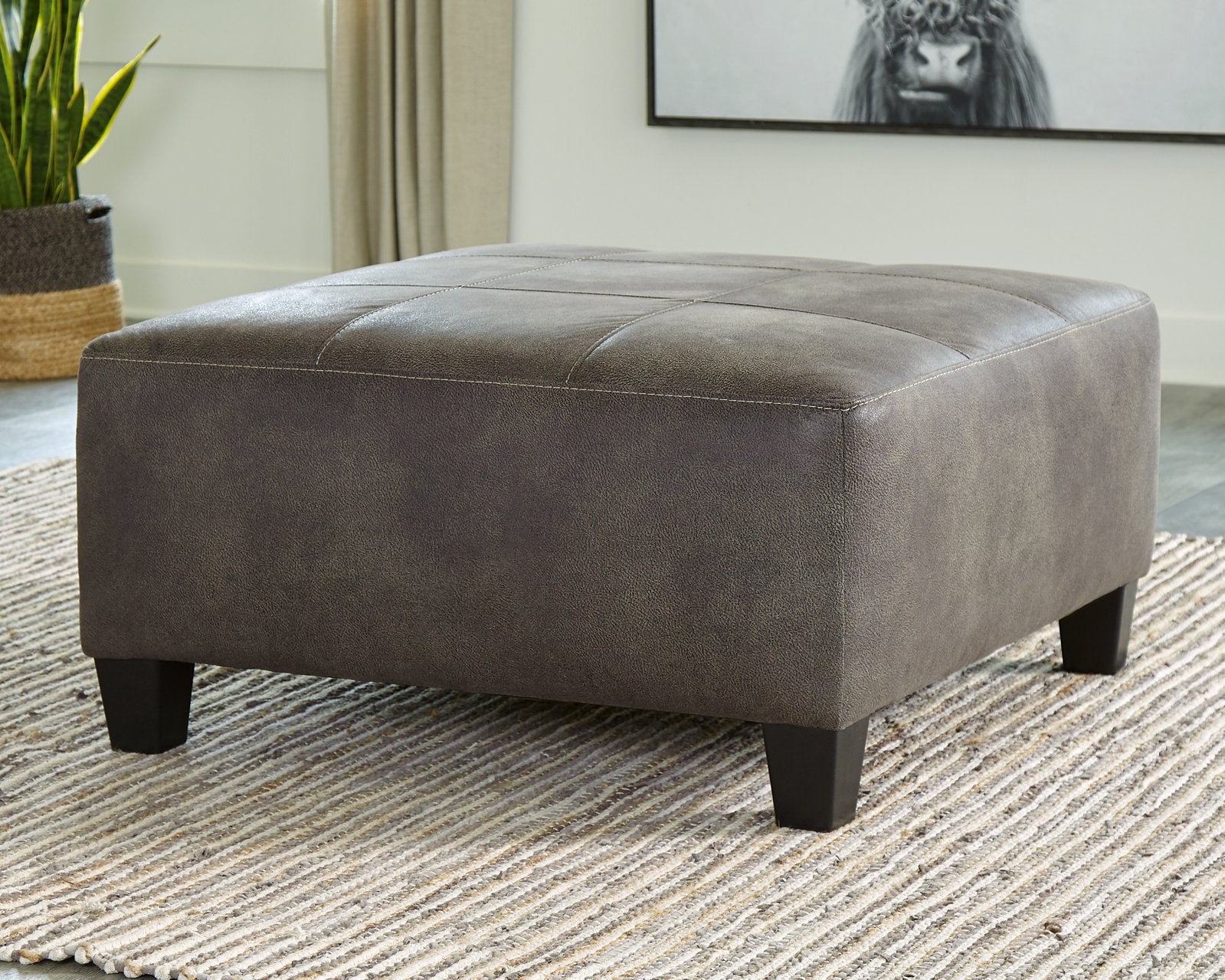 Navi Oversized Accent Ottoman - Pull Up A Couch