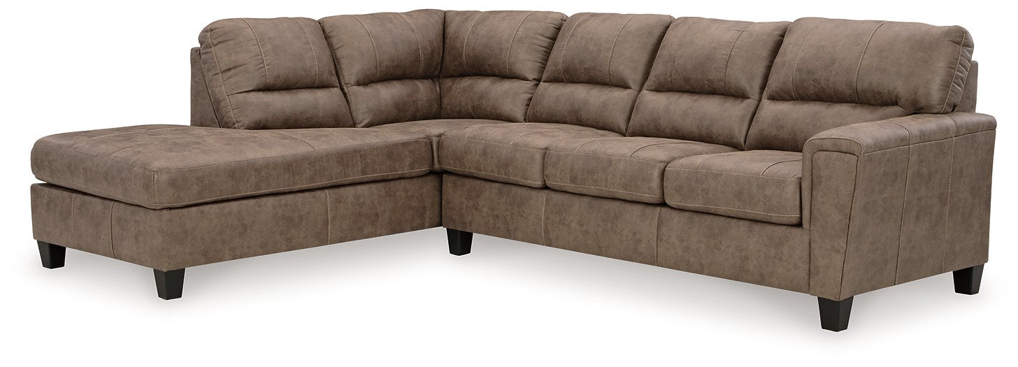 Navi 2-Piece Sectional Sofa Chaise - Pull Up A Couch