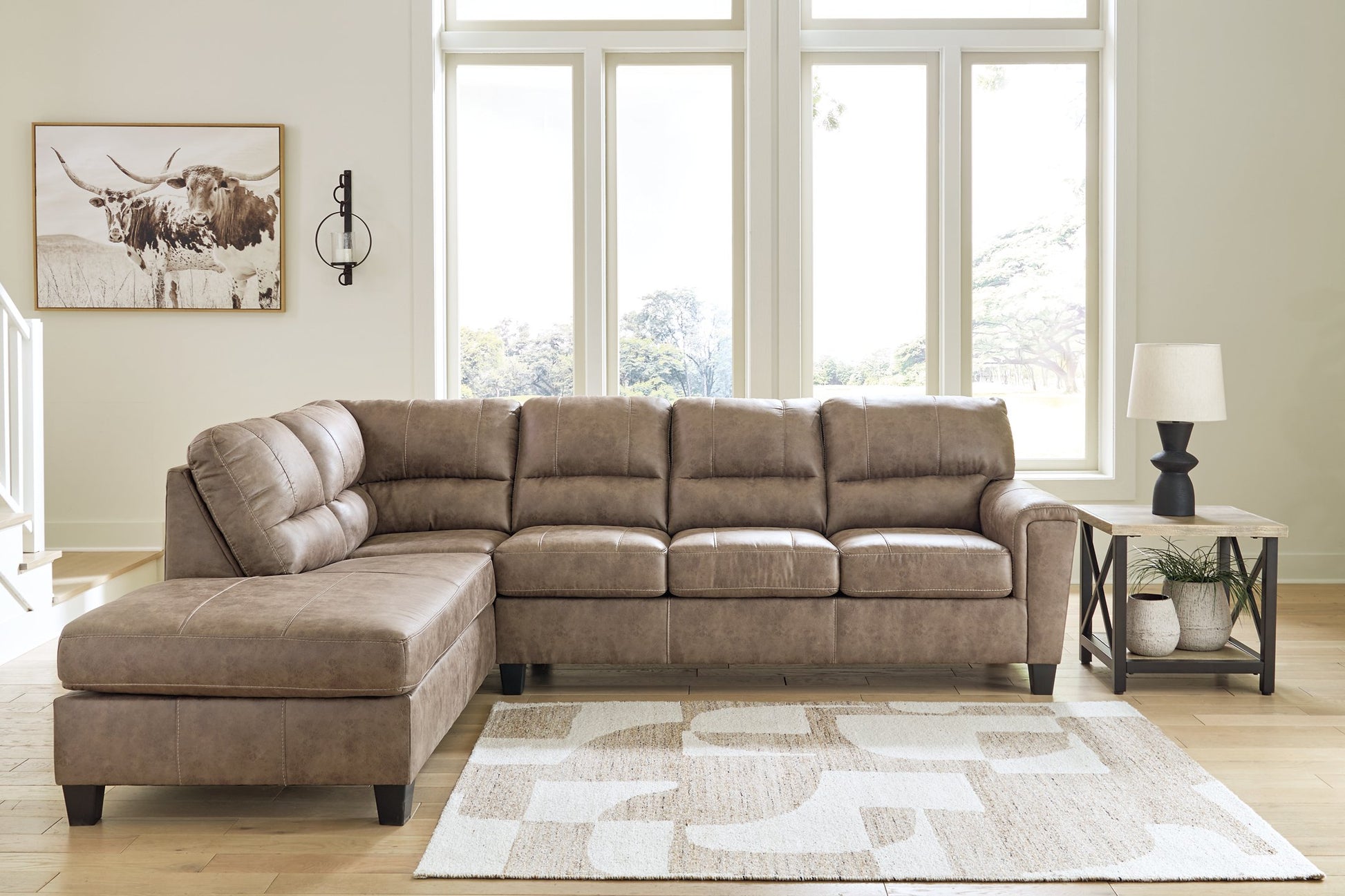 Navi 2-Piece Sectional Sofa Chaise - Pull Up A Couch