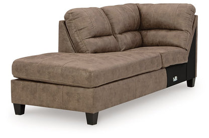 Navi 2-Piece Sectional Sofa Sleeper Chaise - Pull Up A Couch