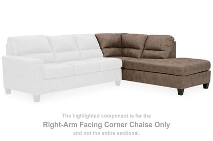 Navi 2-Piece Sectional Sofa Chaise - Pull Up A Couch