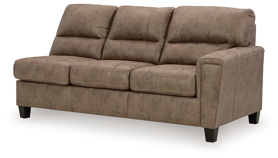 Navi 2-Piece Sectional Sofa Sleeper Chaise - Pull Up A Couch