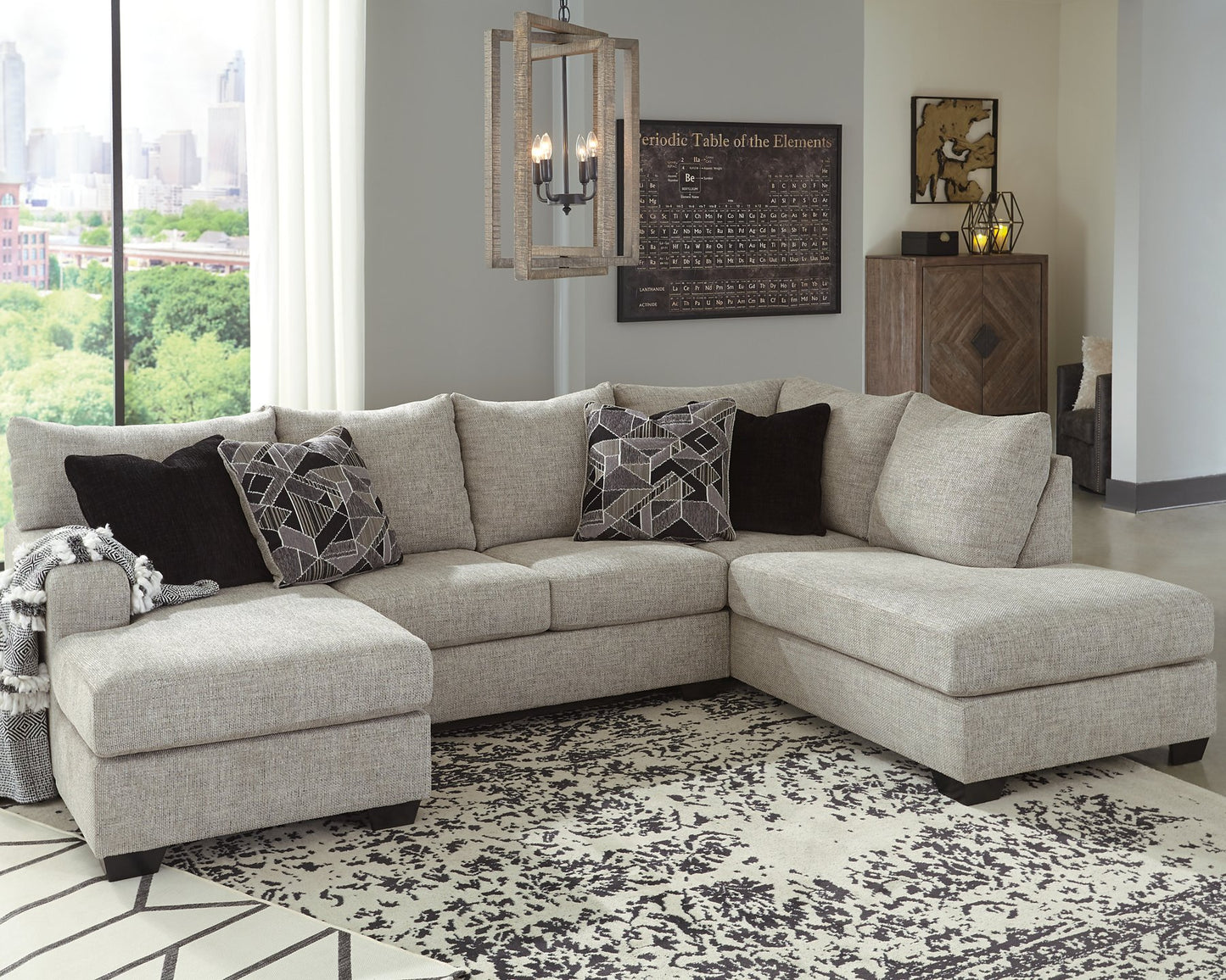 Megginson 2-Piece Sectional with Chaise - Pull Up A Couch