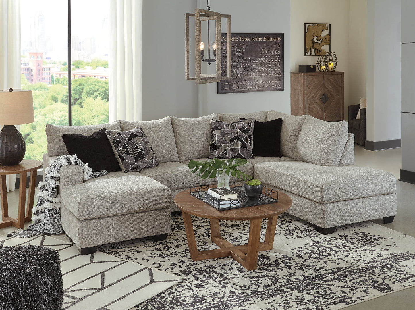 Megginson 2-Piece Sectional with Chaise - Pull Up A Couch