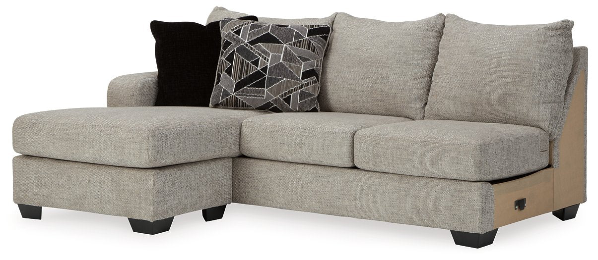 Megginson 2-Piece Sectional with Chaise - Pull Up A Couch