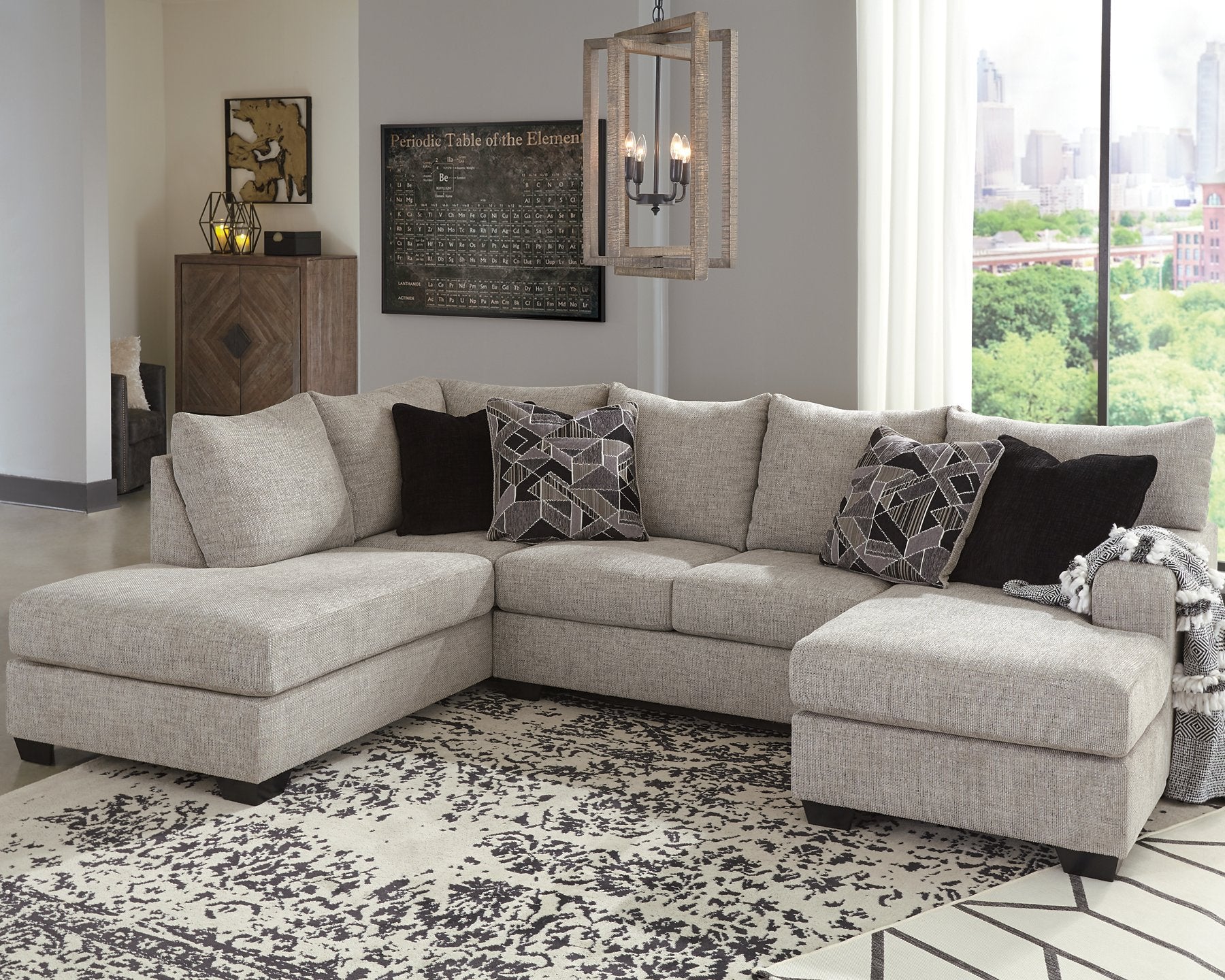 Megginson 2-Piece Sectional with Chaise - Pull Up A Couch