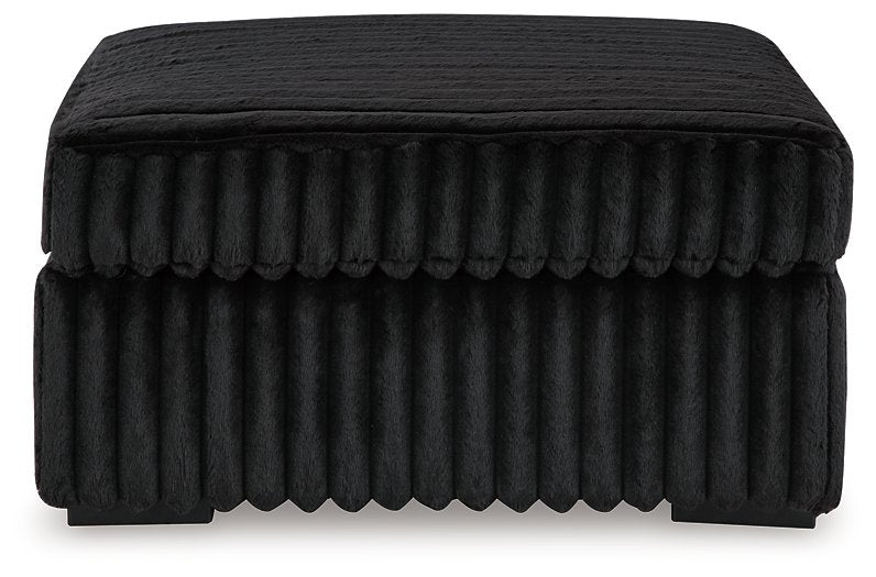 Midnight-Madness Oversized Accent Ottoman - Pull Up A Couch