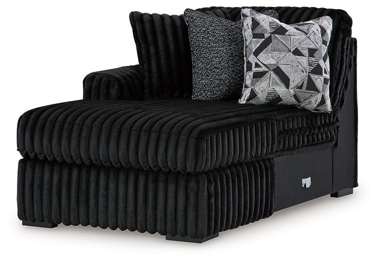 Midnight-Madness Sectional Sofa with Chaise - Pull Up A Couch