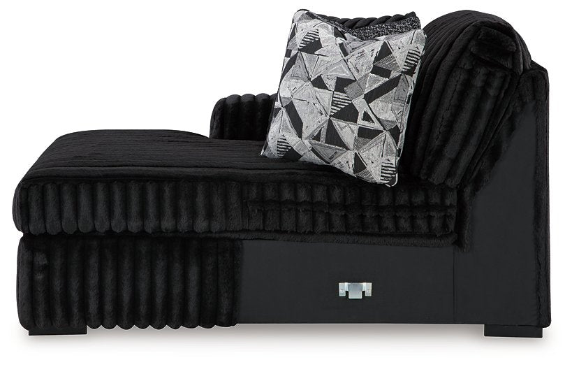 Midnight-Madness Sectional Sofa with Chaise - Pull Up A Couch