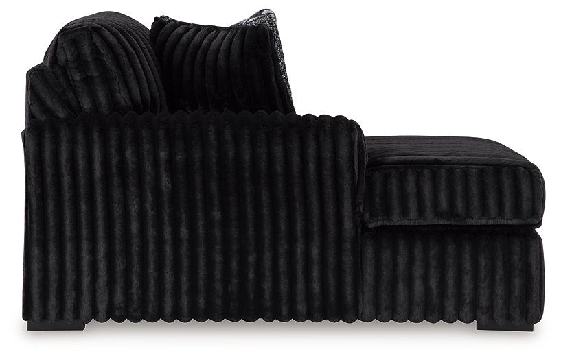 Midnight-Madness Sectional with Chaise - Pull Up A Couch