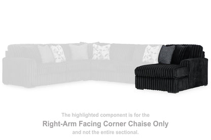 Midnight-Madness Sectional with Chaise - Pull Up A Couch