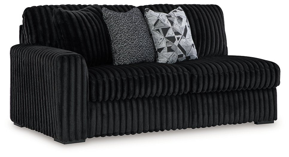 Midnight-Madness Sectional with Chaise - Pull Up A Couch