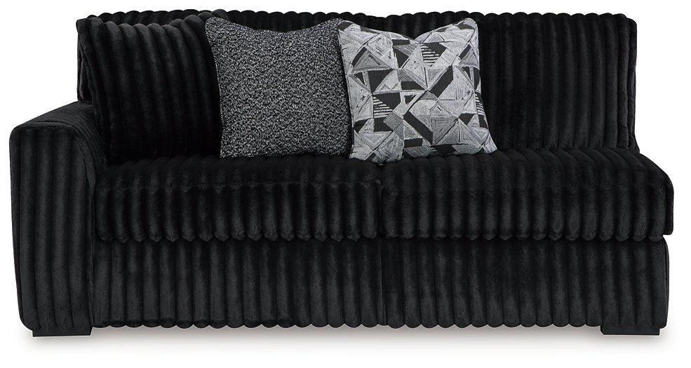 Midnight-Madness Sectional with Chaise - Pull Up A Couch