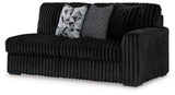 Midnight-Madness Sectional with Chaise