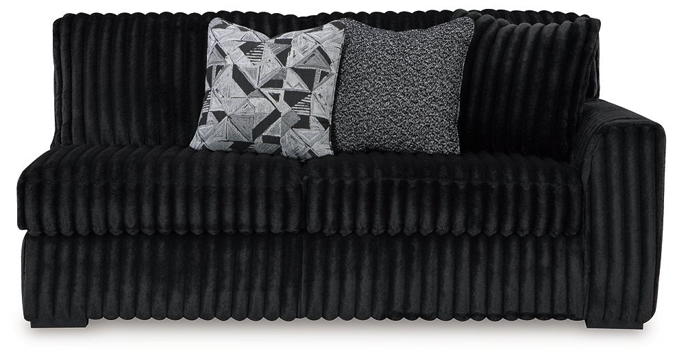 Midnight-Madness Sectional with Chaise - Pull Up A Couch