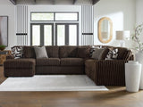 Midnight-Madness Sectional with Chaise